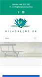 Mobile Screenshot of kiladalensgk.se